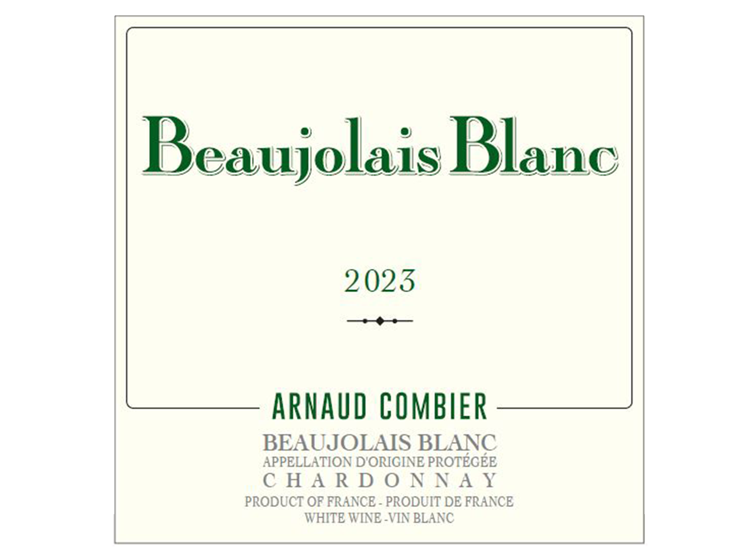 BEAUJOLAIS BLANC 2023 EN