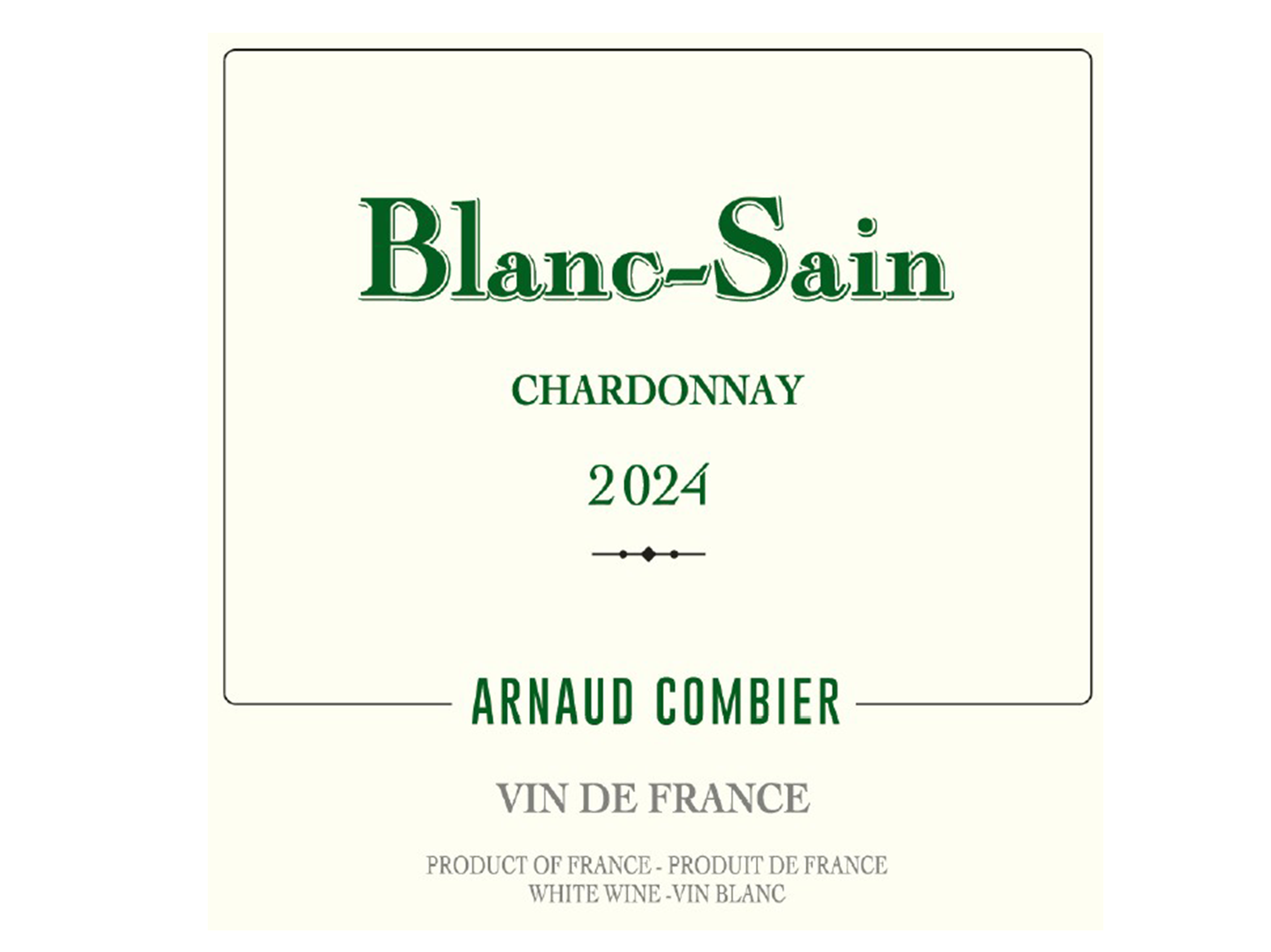 Blanc Sain 2024