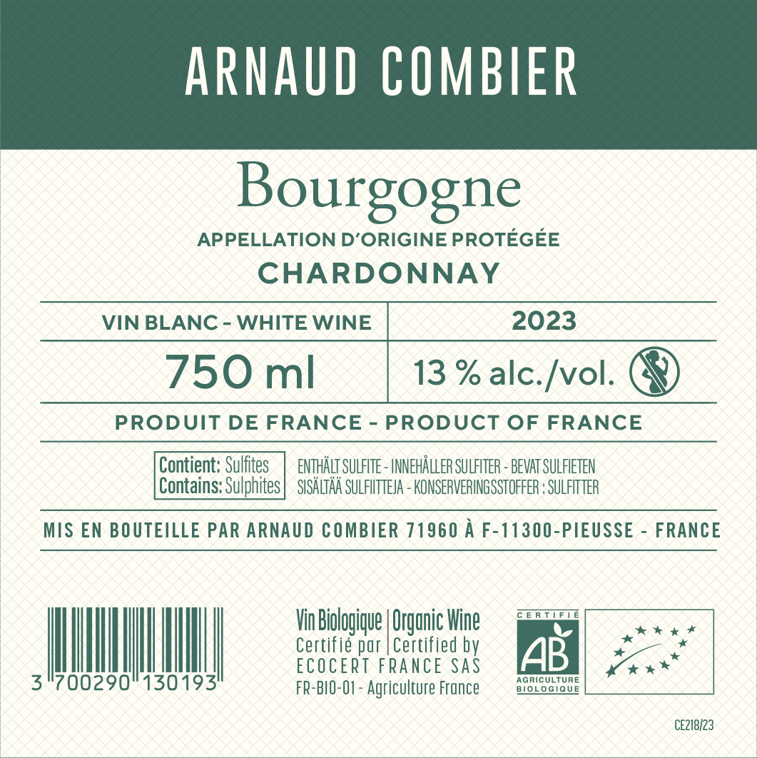 ROUGE villa des anges by Jeff Carrel Etiquette