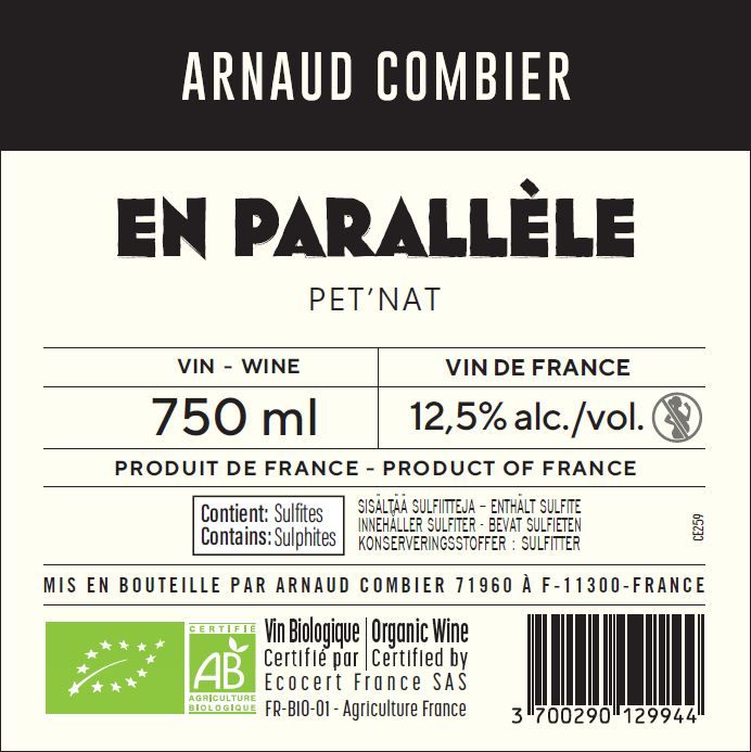 ROUGE villa des anges by Jeff Carrel Etiquette