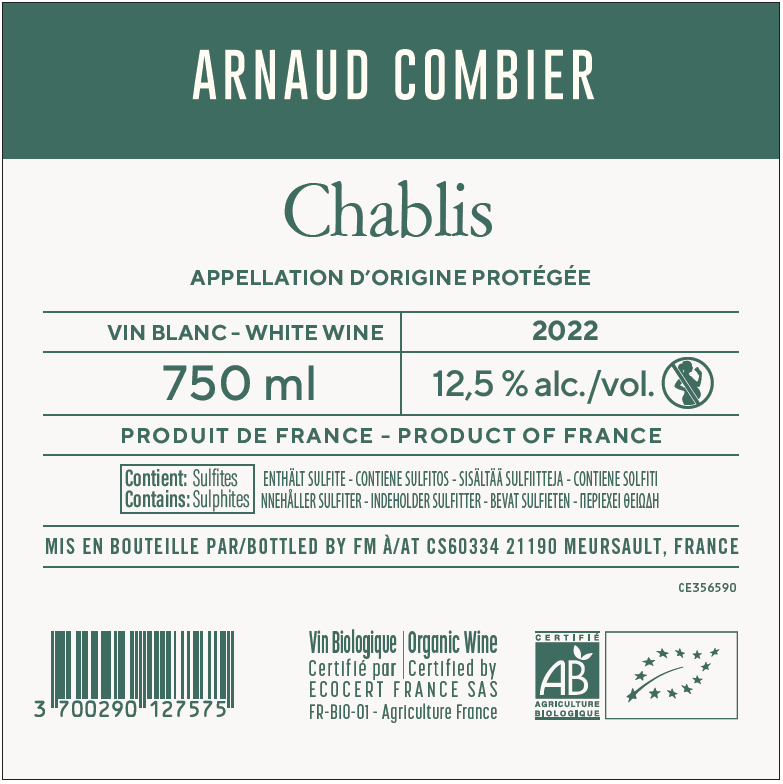 ETIQUETTE PREMIERE GOUTTE ROUGE