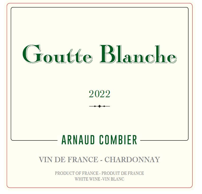 ETIQUETTE PREMIERE GOUTTE ROUGE