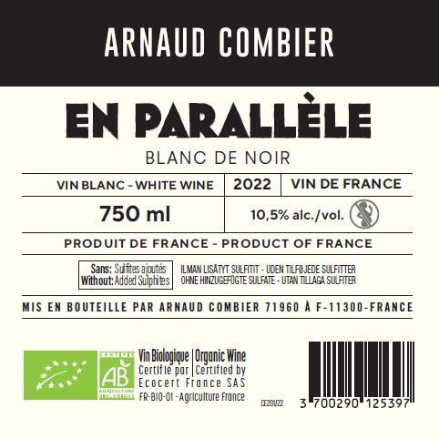 ETIQUETTE PREMIERE GOUTTE ROUGE