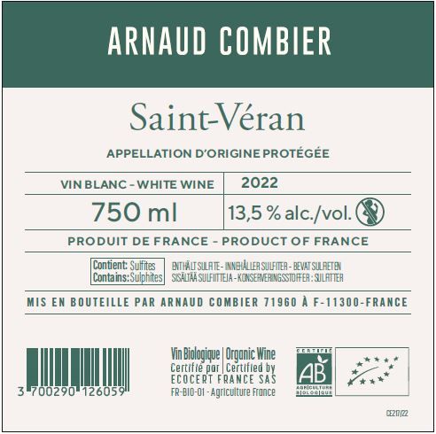 ETIQUETTE PREMIERE GOUTTE ROUGE