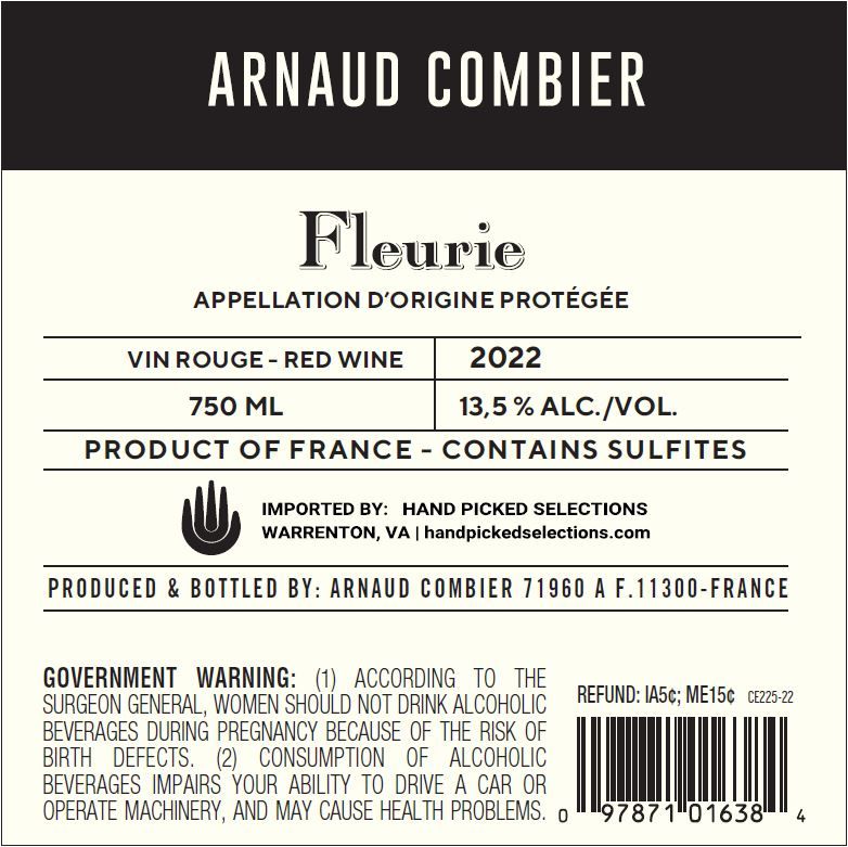 ROUGE villa des anges by Jeff Carrel Etiquette