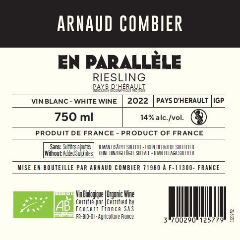 ROUGE villa des anges by Jeff Carrel Etiquette