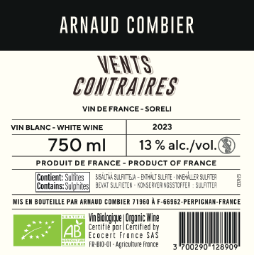 ETIQUETTE PREMIERE GOUTTE ROUGE