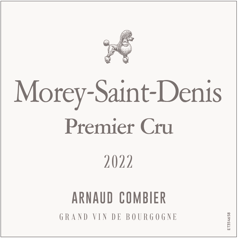 ROUGE villa des anges by Jeff Carrel Etiquette