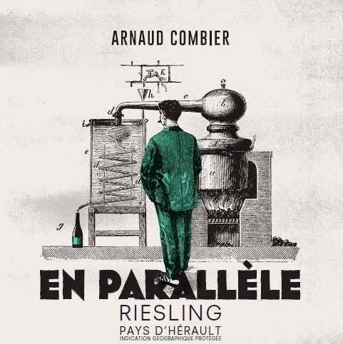 ROUGE villa des anges by Jeff Carrel Etiquette